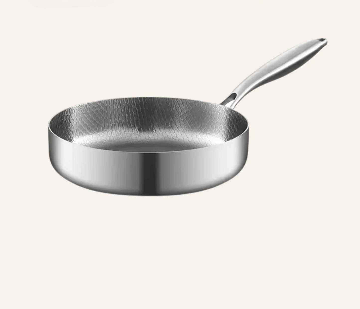 Titanium Wok Pan Flat Bottomed