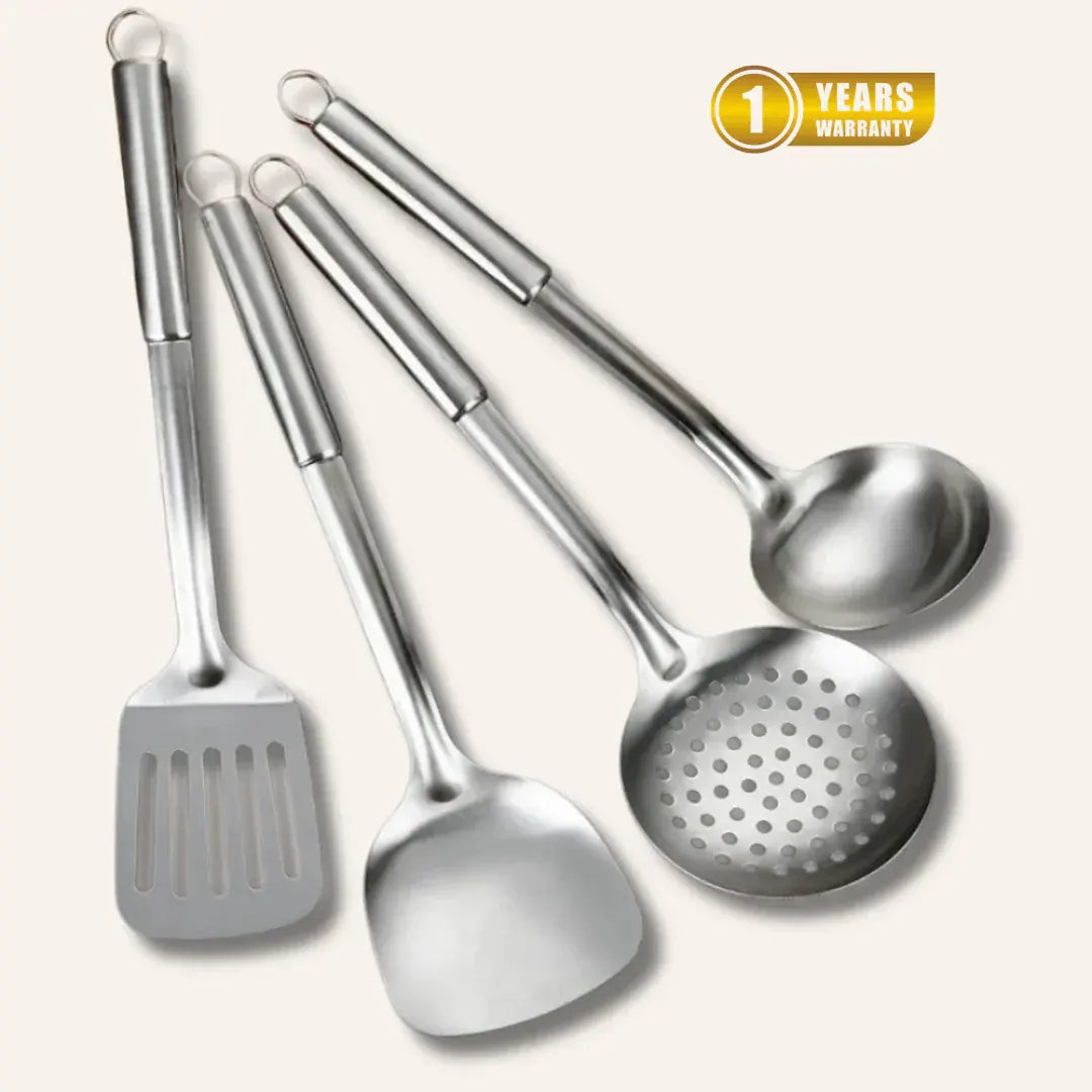 Chef’s Choice Bundle: 2 Pans + Utensils Set+ Chopping Board