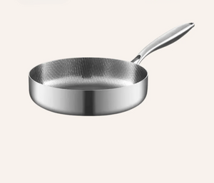 Titanium Wok Pan Flat Bottomed