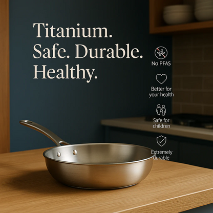 Titanium Two-Handled Sauté Pan